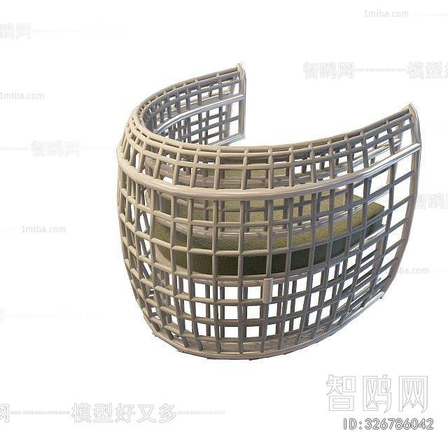 Mediterranean Style Lounge Chair