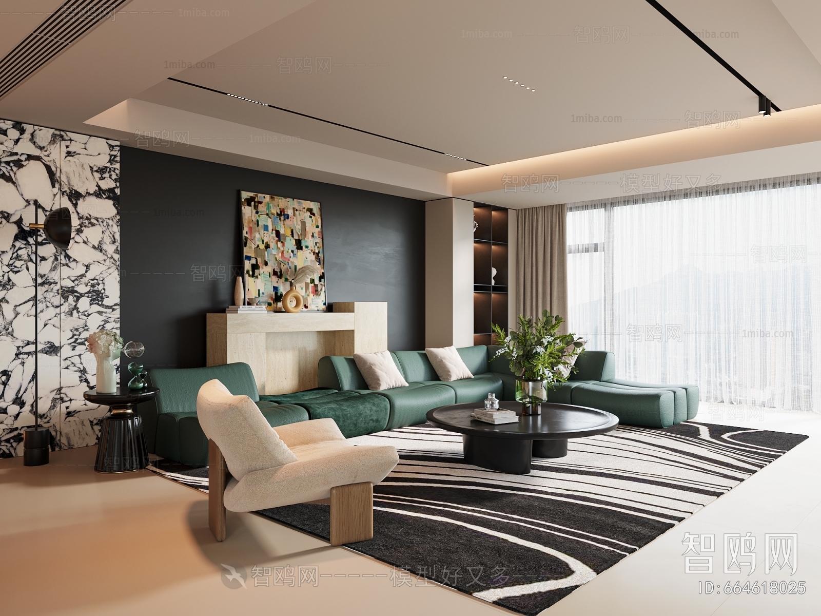 Modern A Living Room