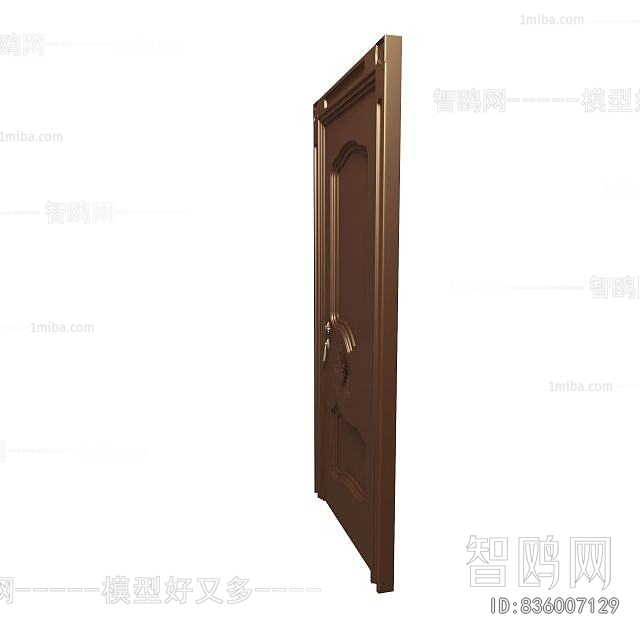 New Chinese Style Single Door