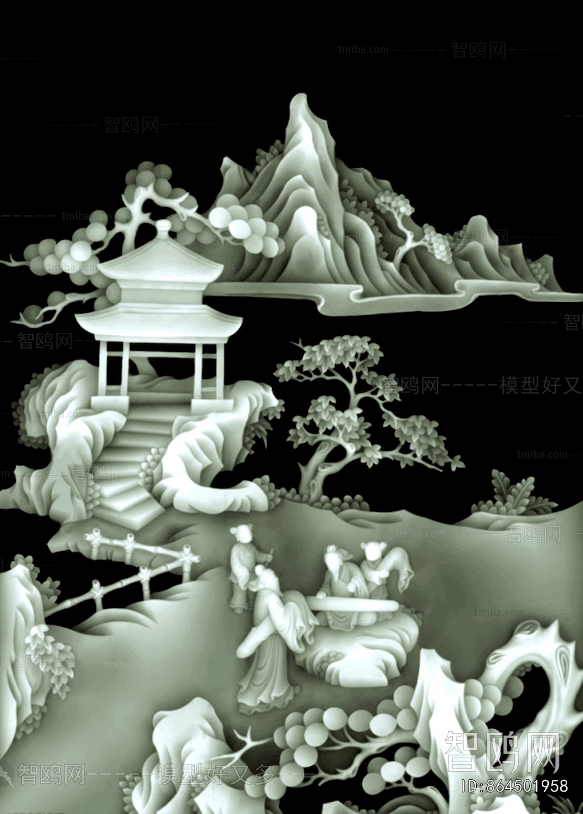 Bump Black And White