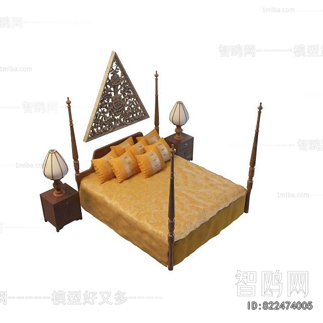 American Style Double Bed