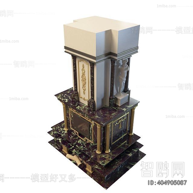 European Style Fireplace