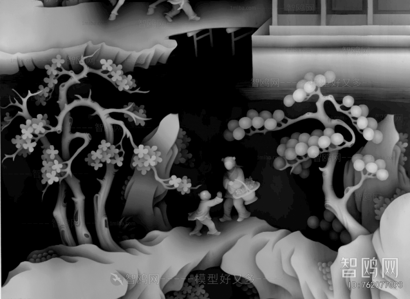 Bump Black And White