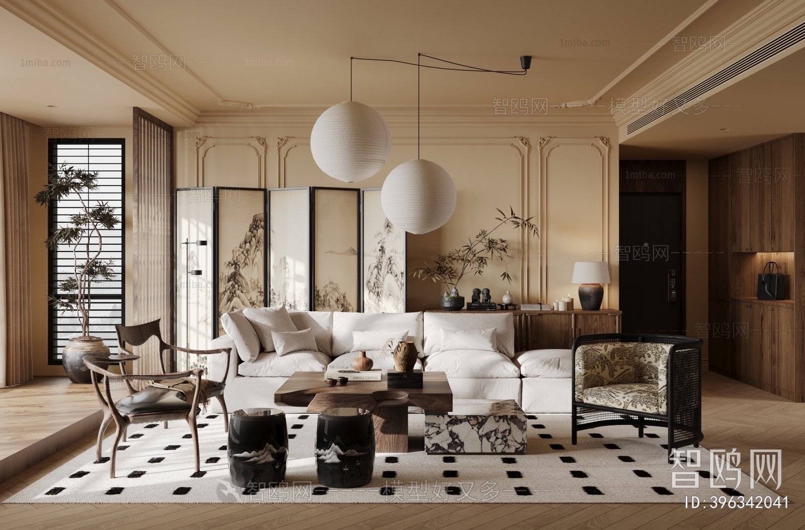 French Style A Living Room