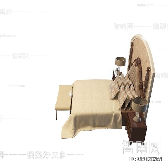 European Style Double Bed