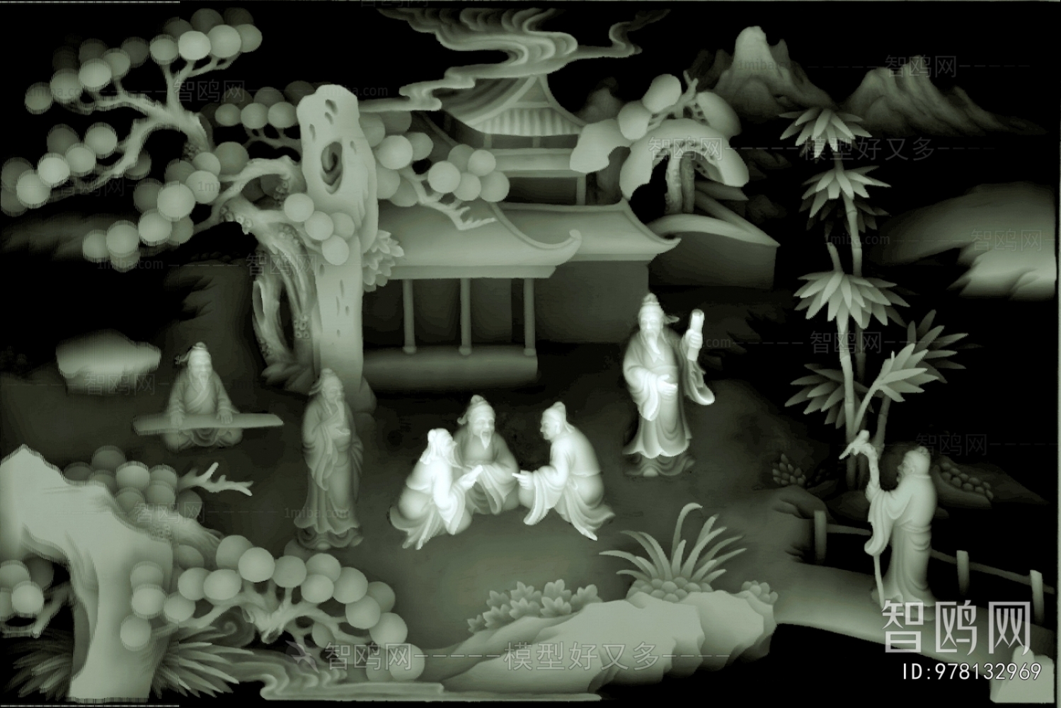 Bump Black And White