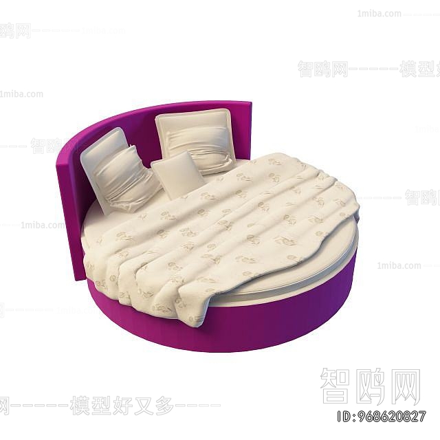 Modern Round Bed