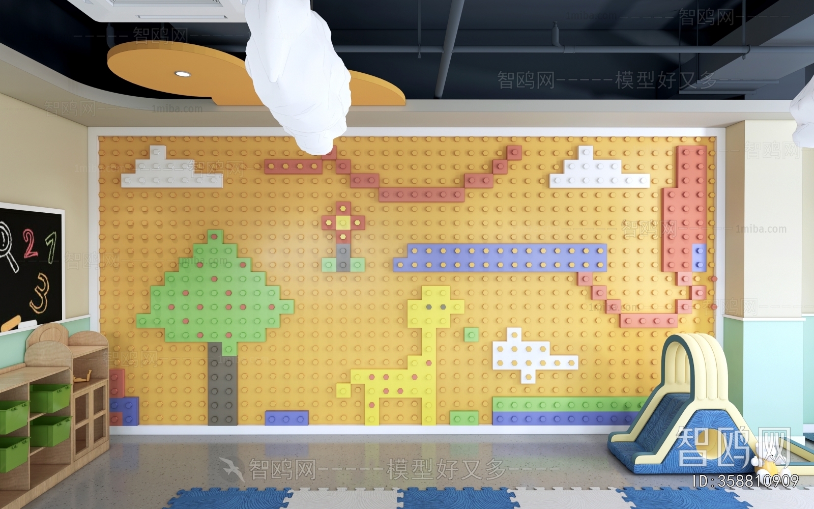 Modern Children's Playroom