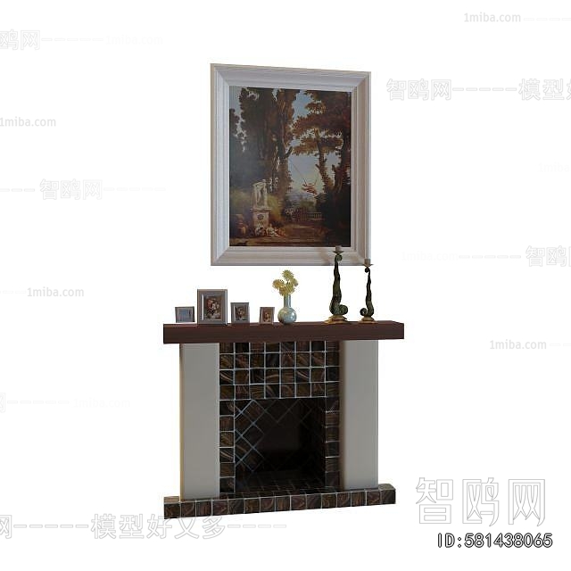 European Style Fireplace
