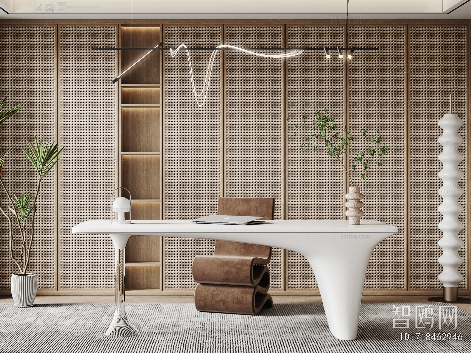 Modern Computer Desk And Chair