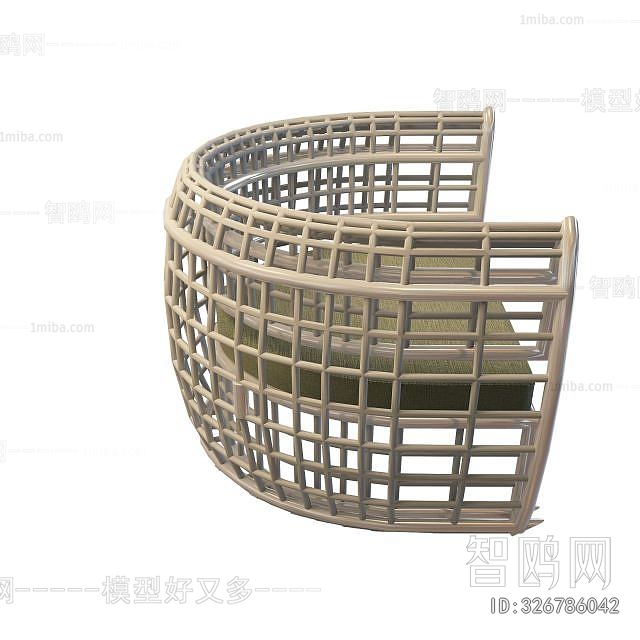 Mediterranean Style Lounge Chair