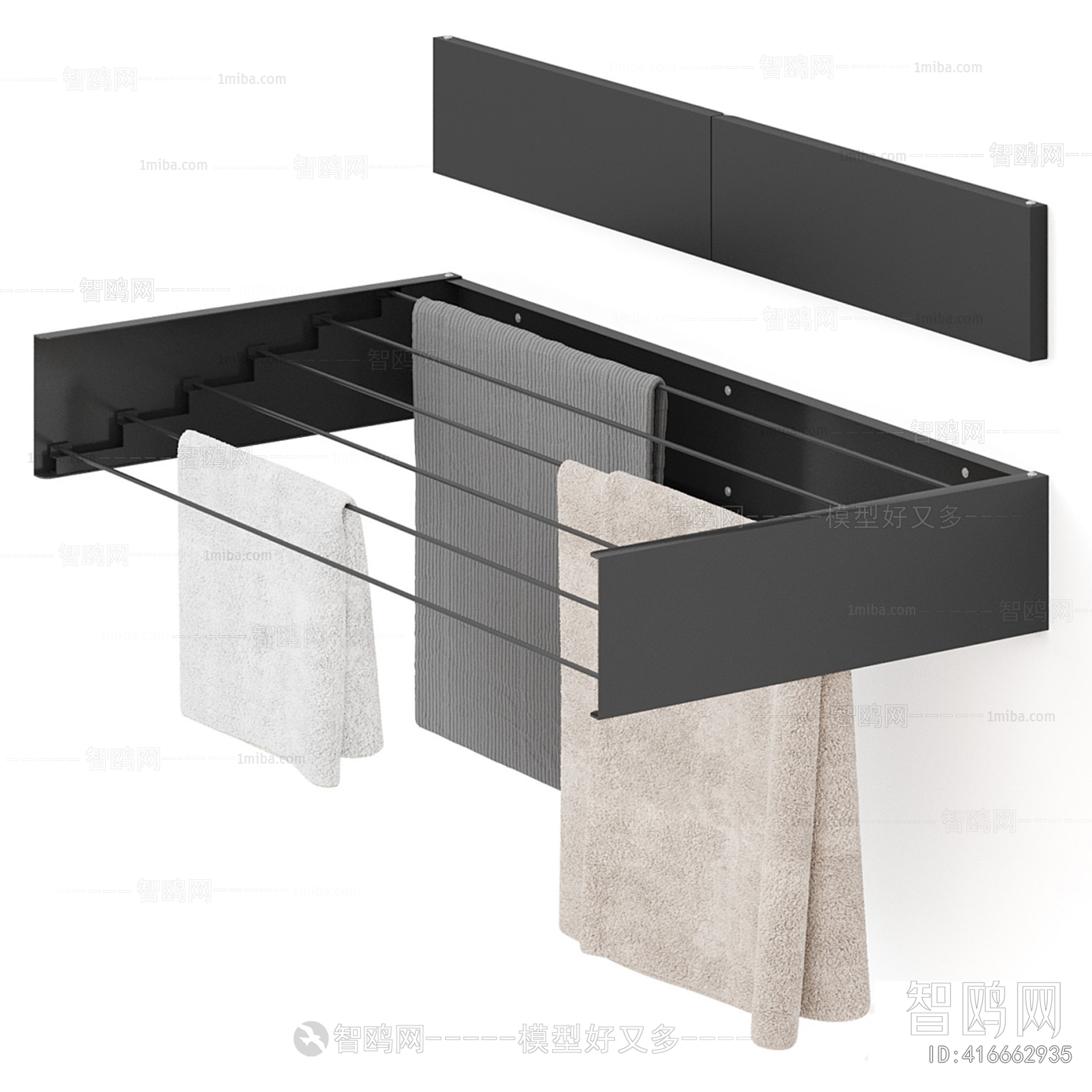 Modern Bathroom Rack