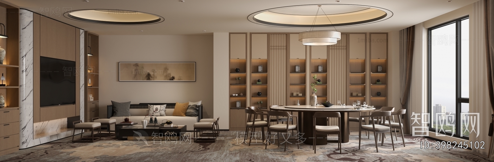 New Chinese Style Restaurant Box