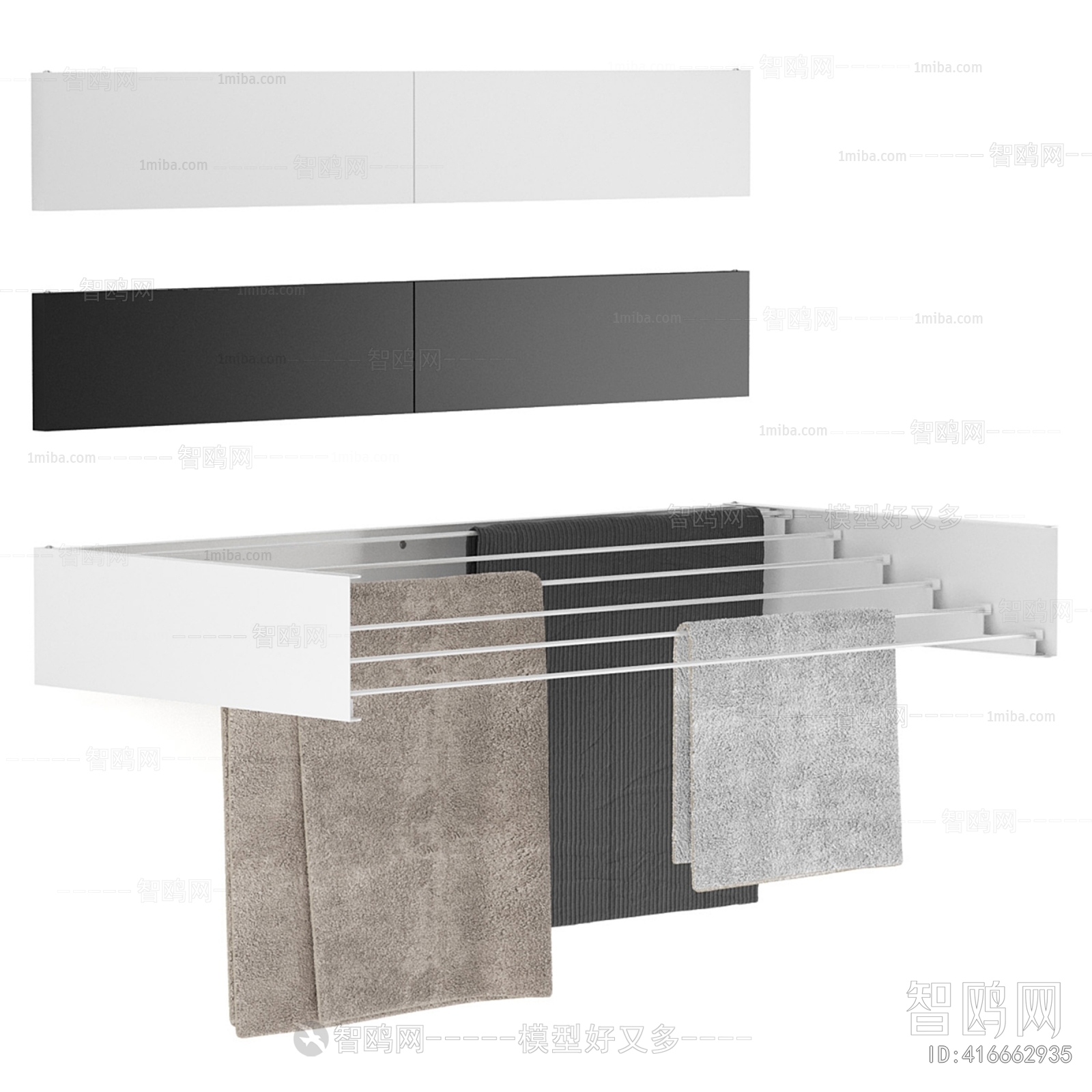 Modern Bathroom Rack