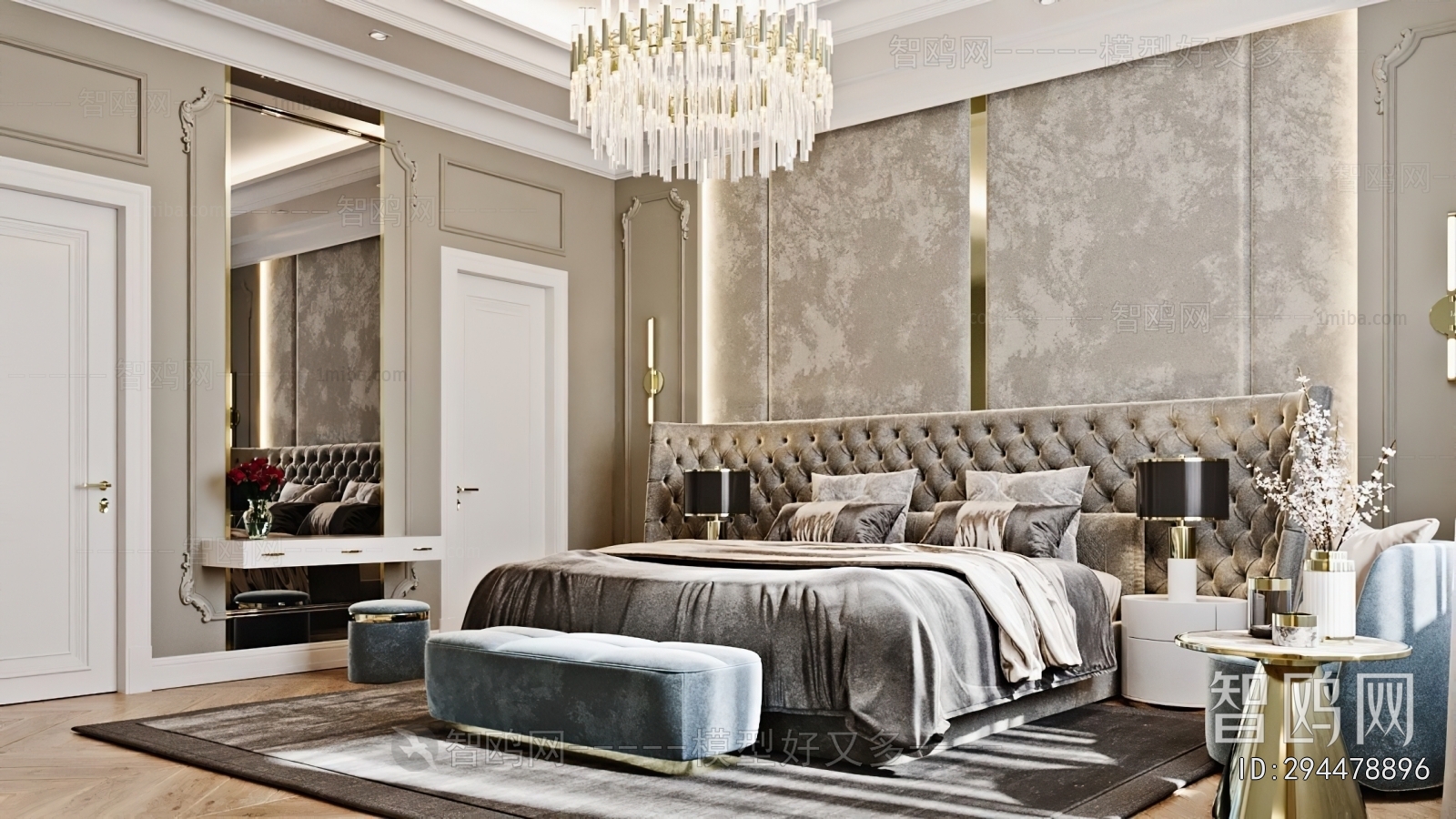 French Style Bedroom