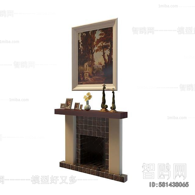 European Style Fireplace