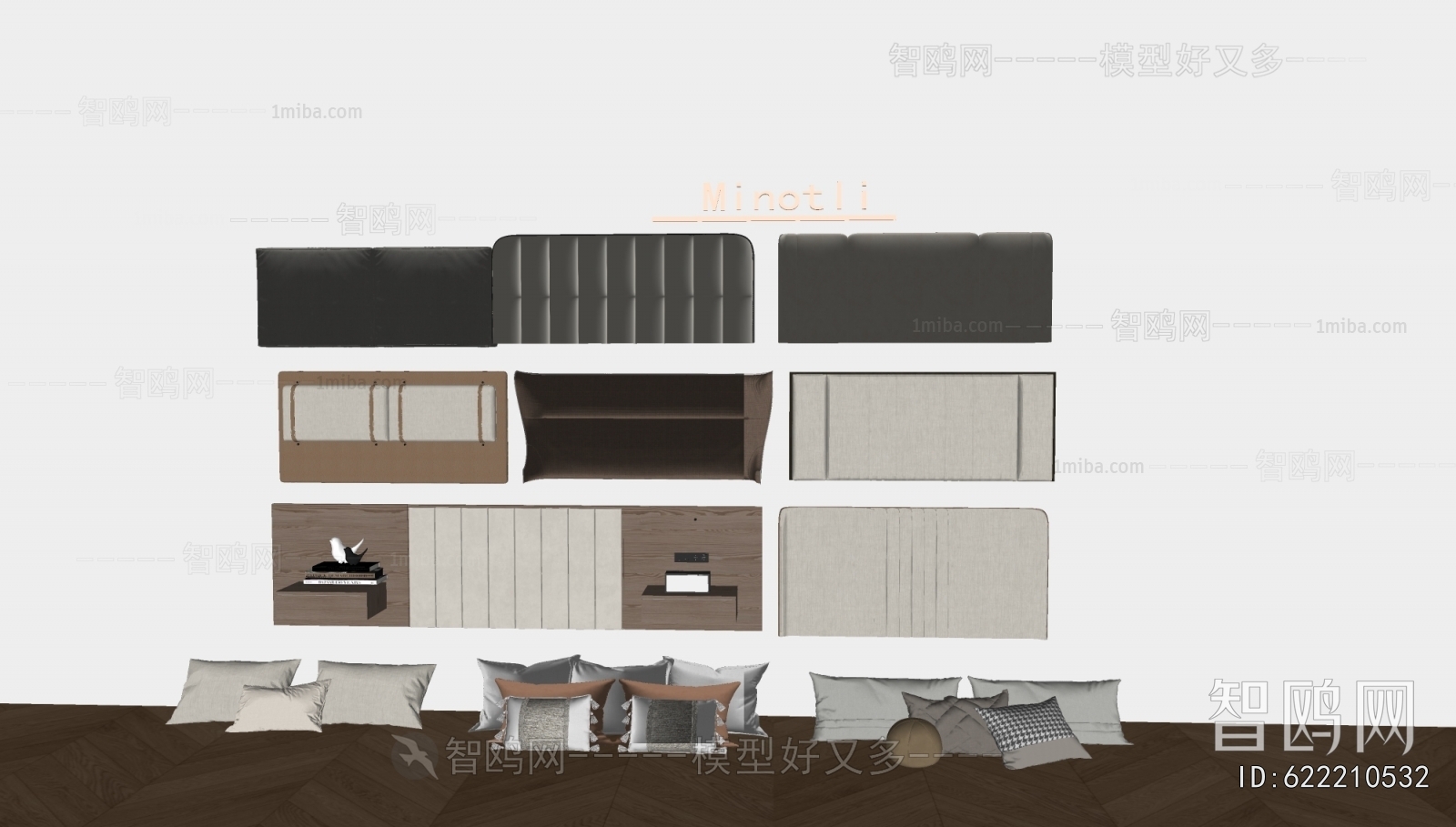 Modern Bedhead Back Rest