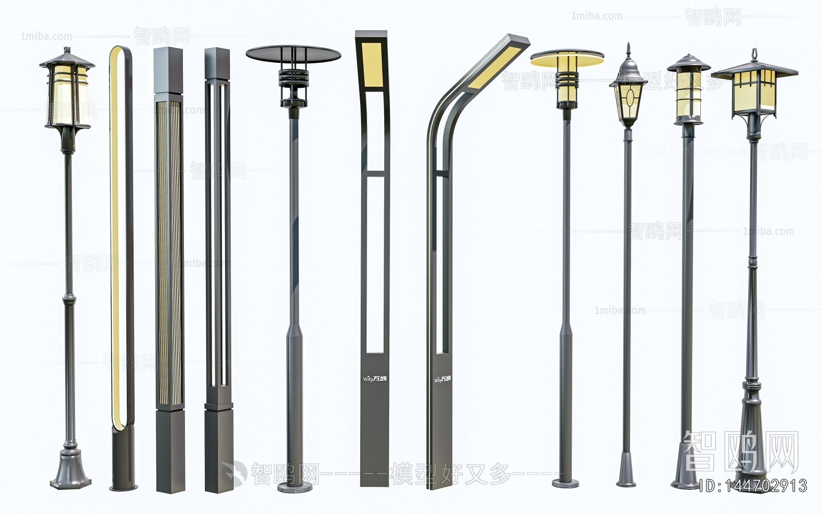 New Chinese Style Outdoor Light