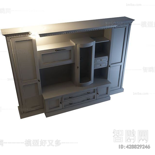 European Style TV Cabinet