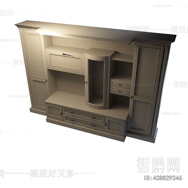 European Style TV Cabinet