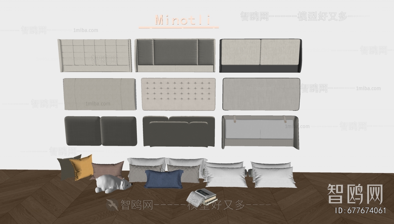 Modern Bedhead Back Rest