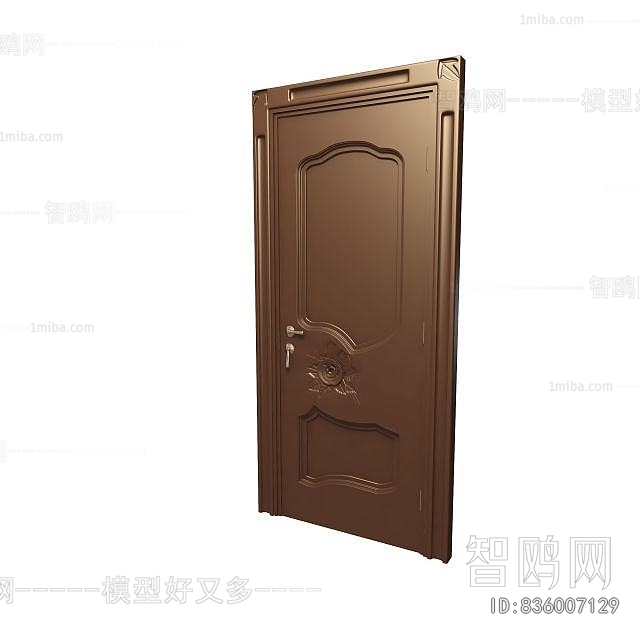 New Chinese Style Single Door