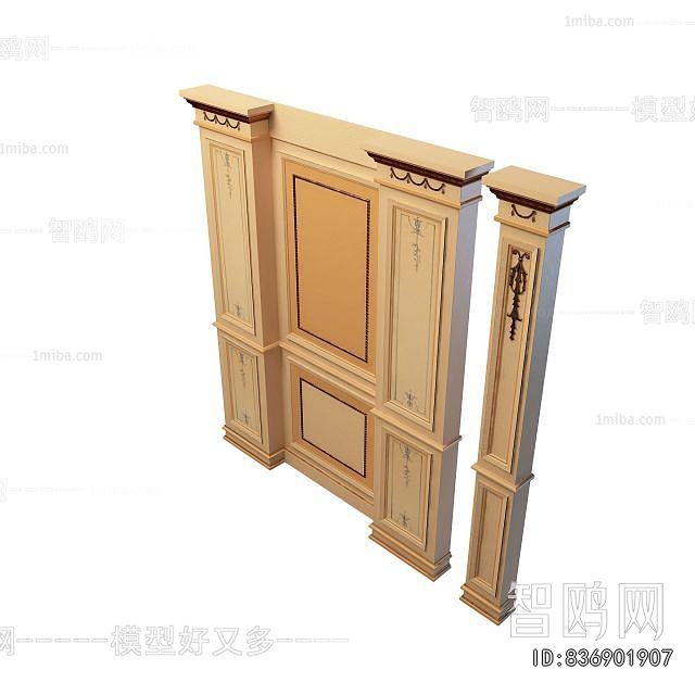 European Style TV Wall