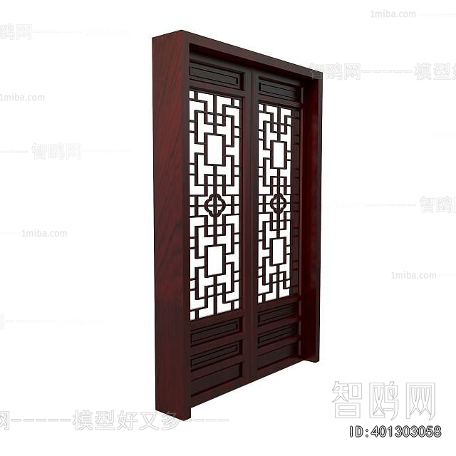 Chinese Style Double Door