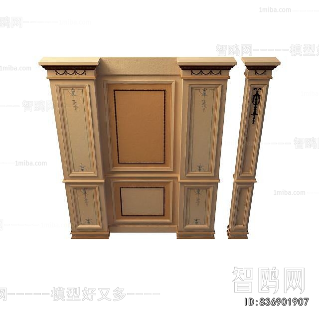 European Style TV Wall