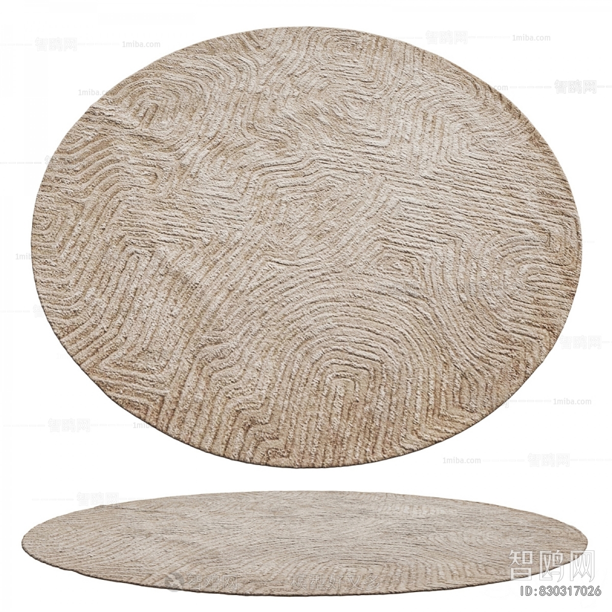 Modern Circular Carpet