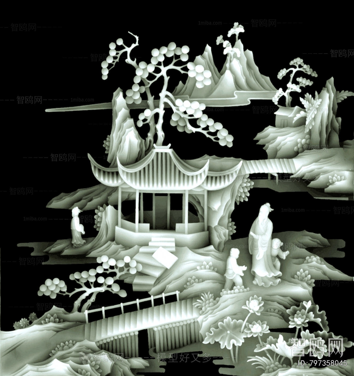 Bump Black And White