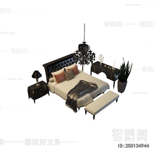 Modern Double Bed