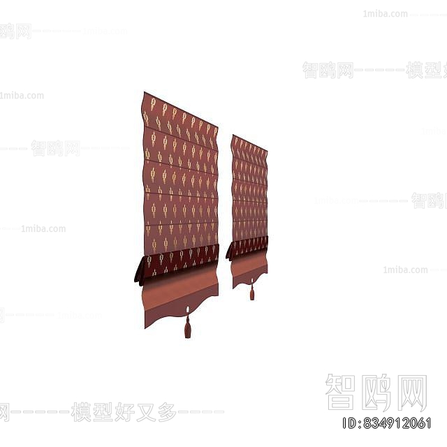 New Chinese Style Folding Curtain