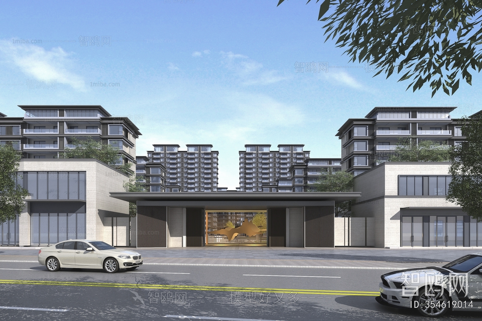 New Chinese Style Facade Element