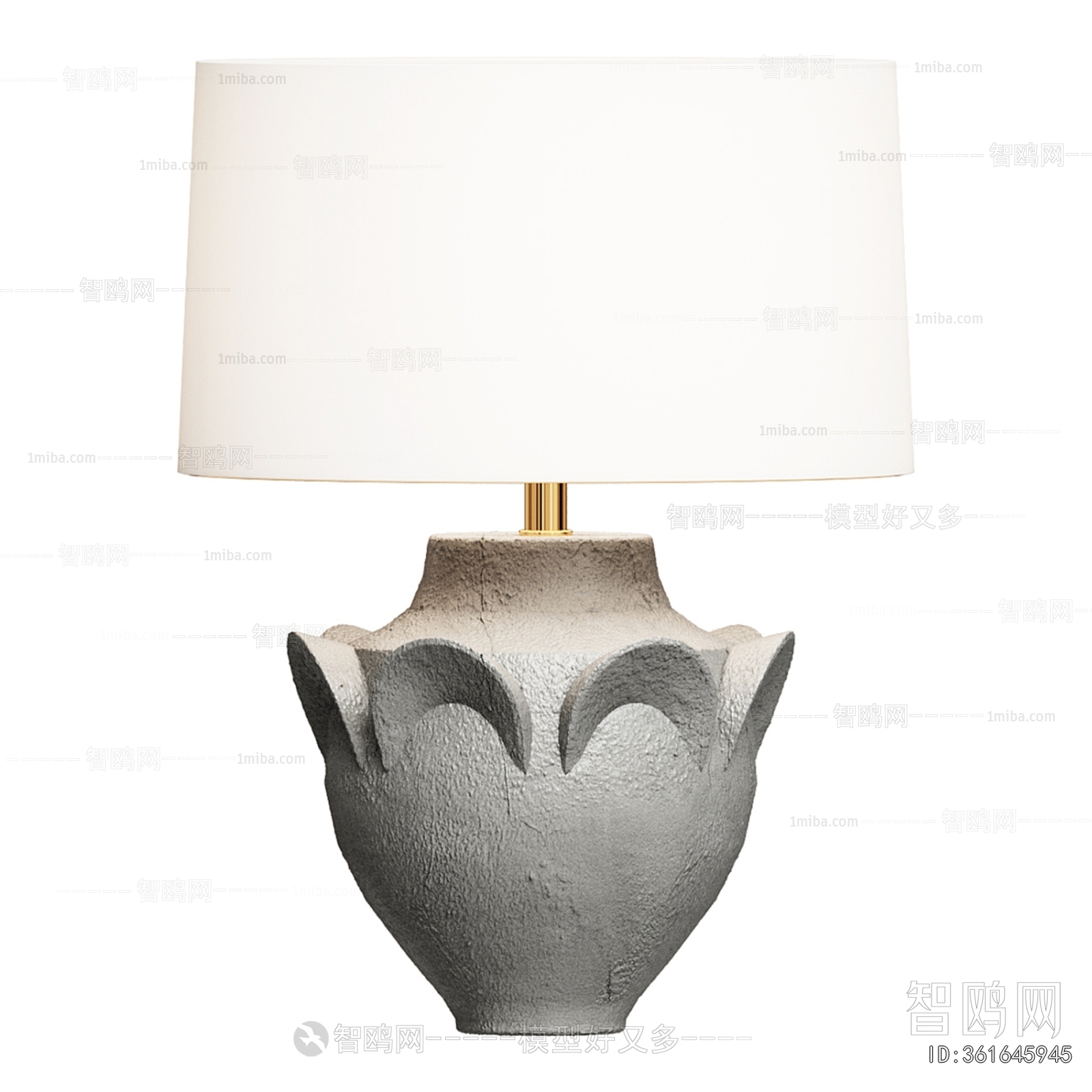 Wabi-sabi Style Table Lamp
