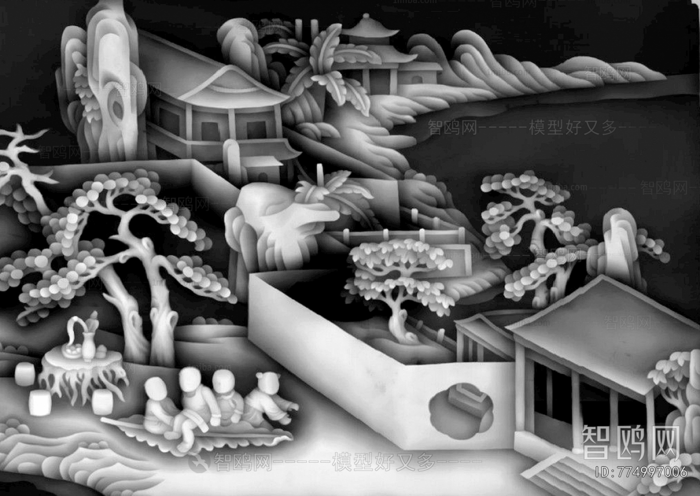 Bump Black And White