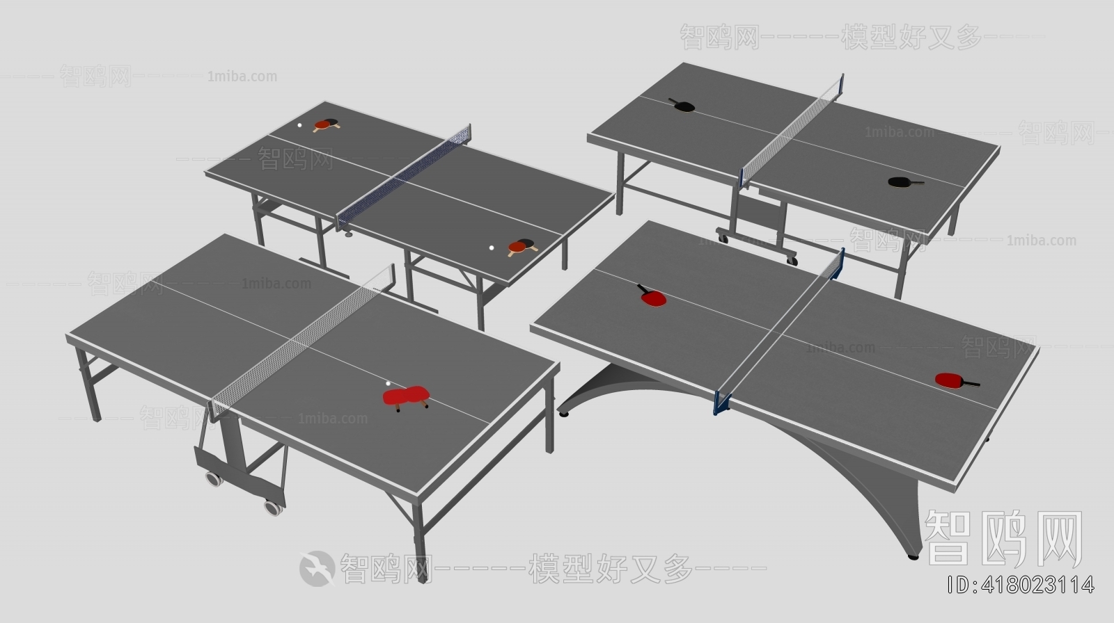 Modern Table-tennis Table