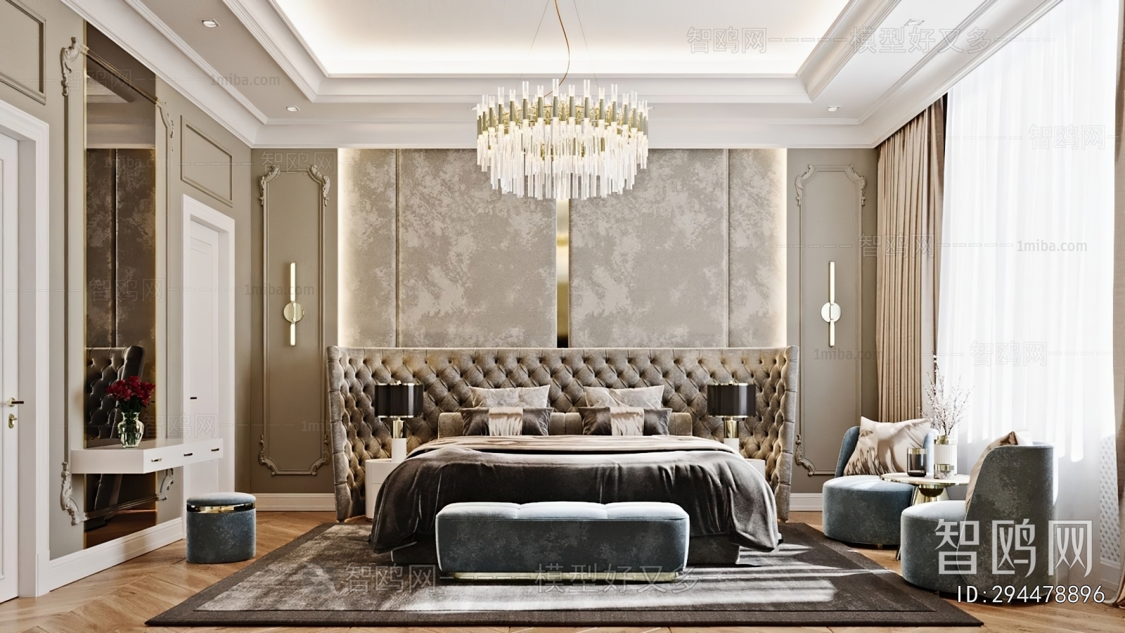 French Style Bedroom