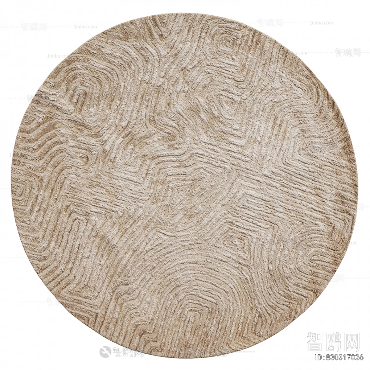 Modern Circular Carpet