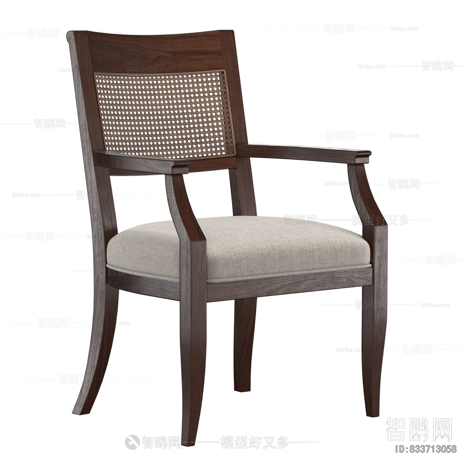 Wabi-sabi Style Lounge Chair