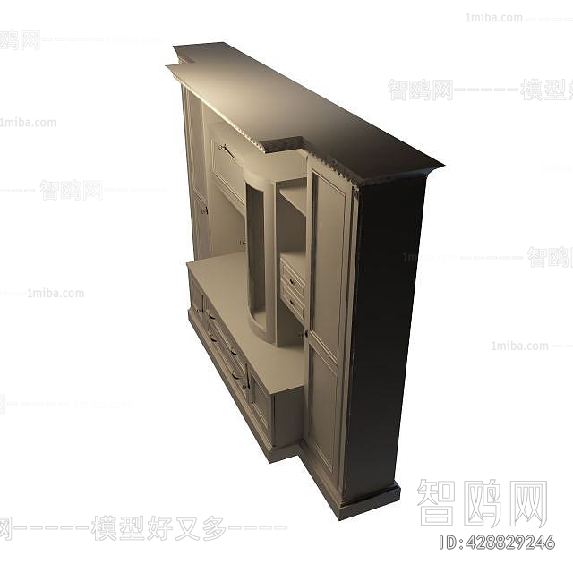 European Style TV Cabinet