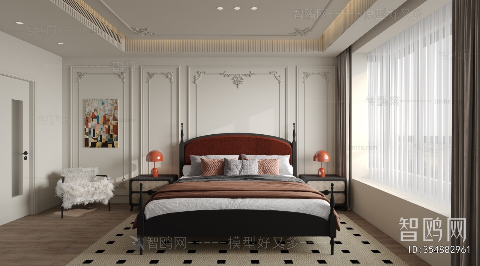 French Style Bedroom