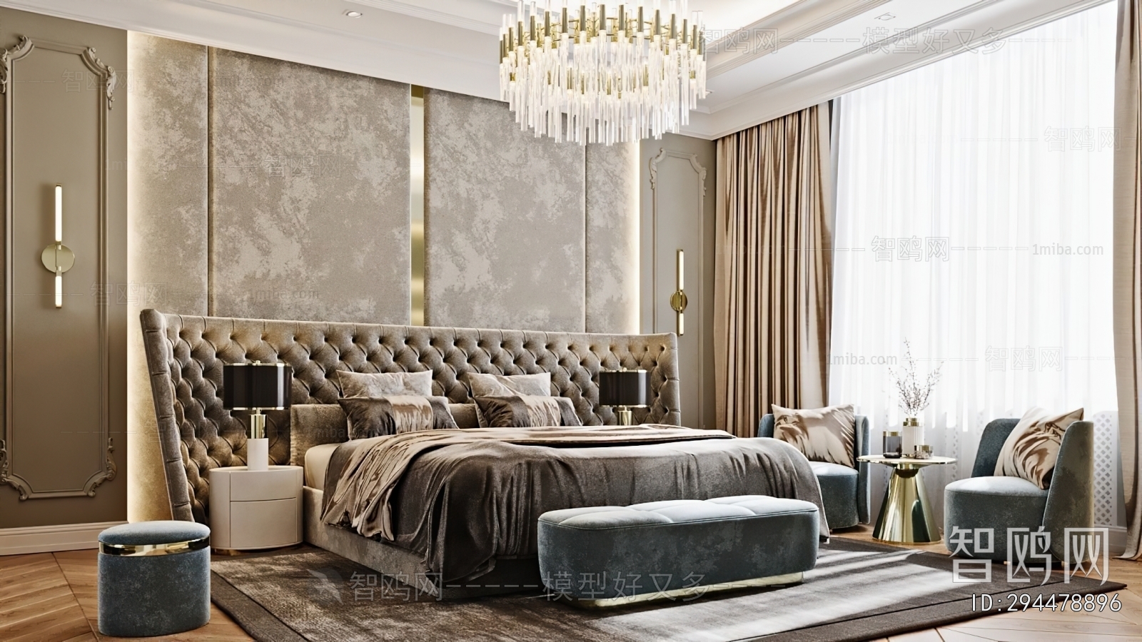 French Style Bedroom