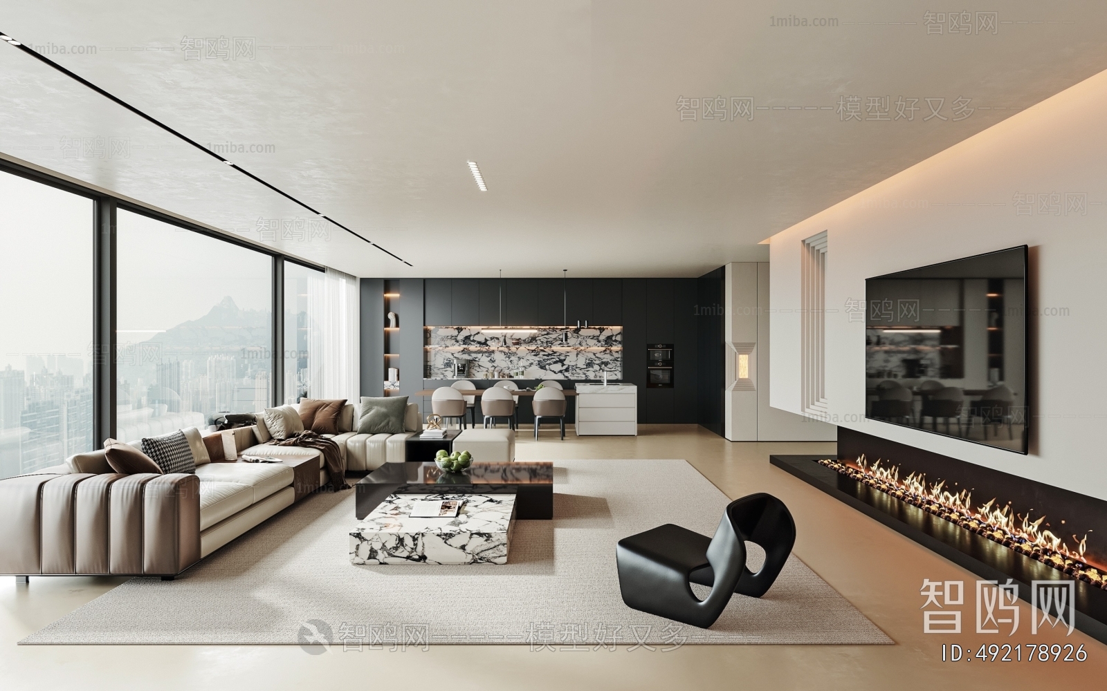 Modern A Living Room