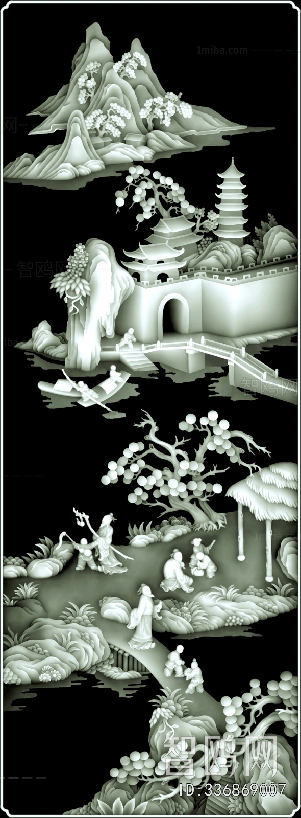 Bump Black And White