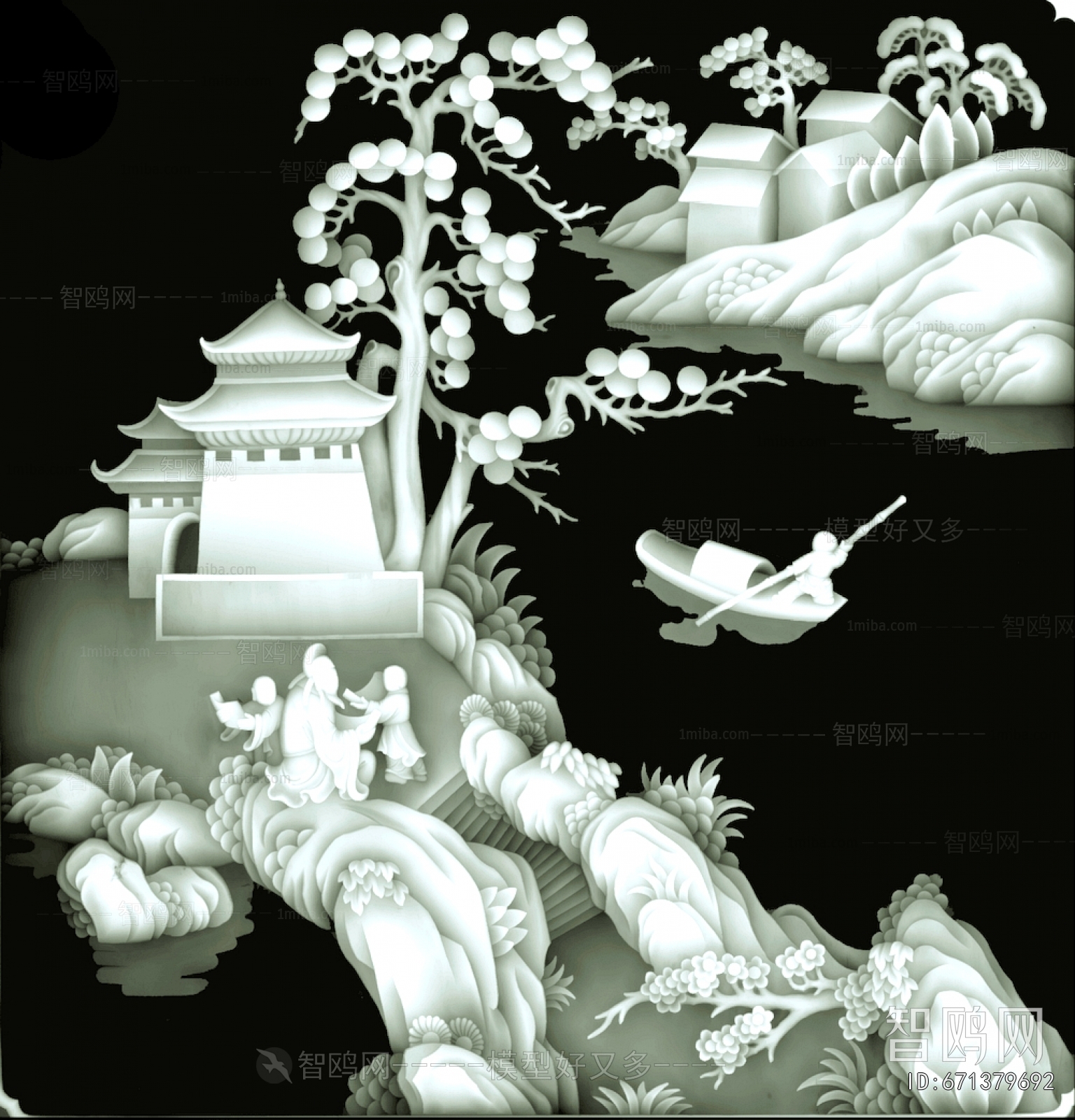 Bump Black And White