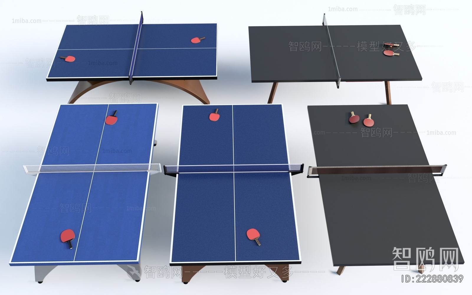 Modern Table-tennis Table