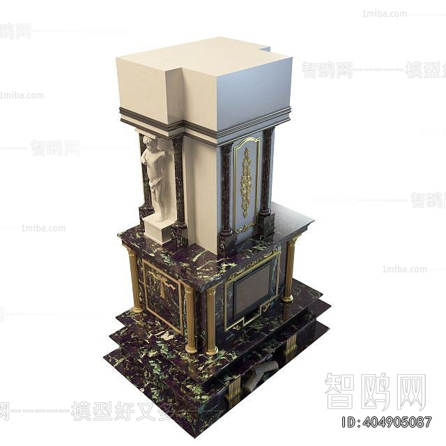 European Style Fireplace