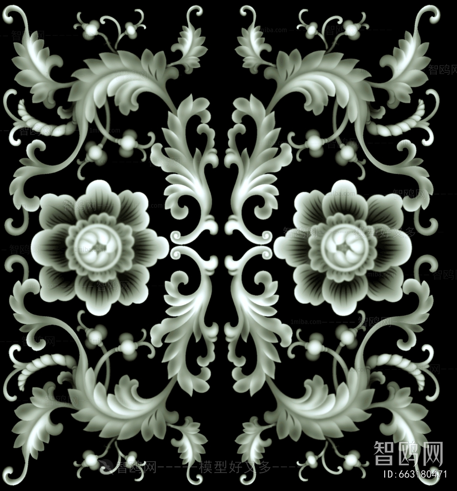 Bump Black And White