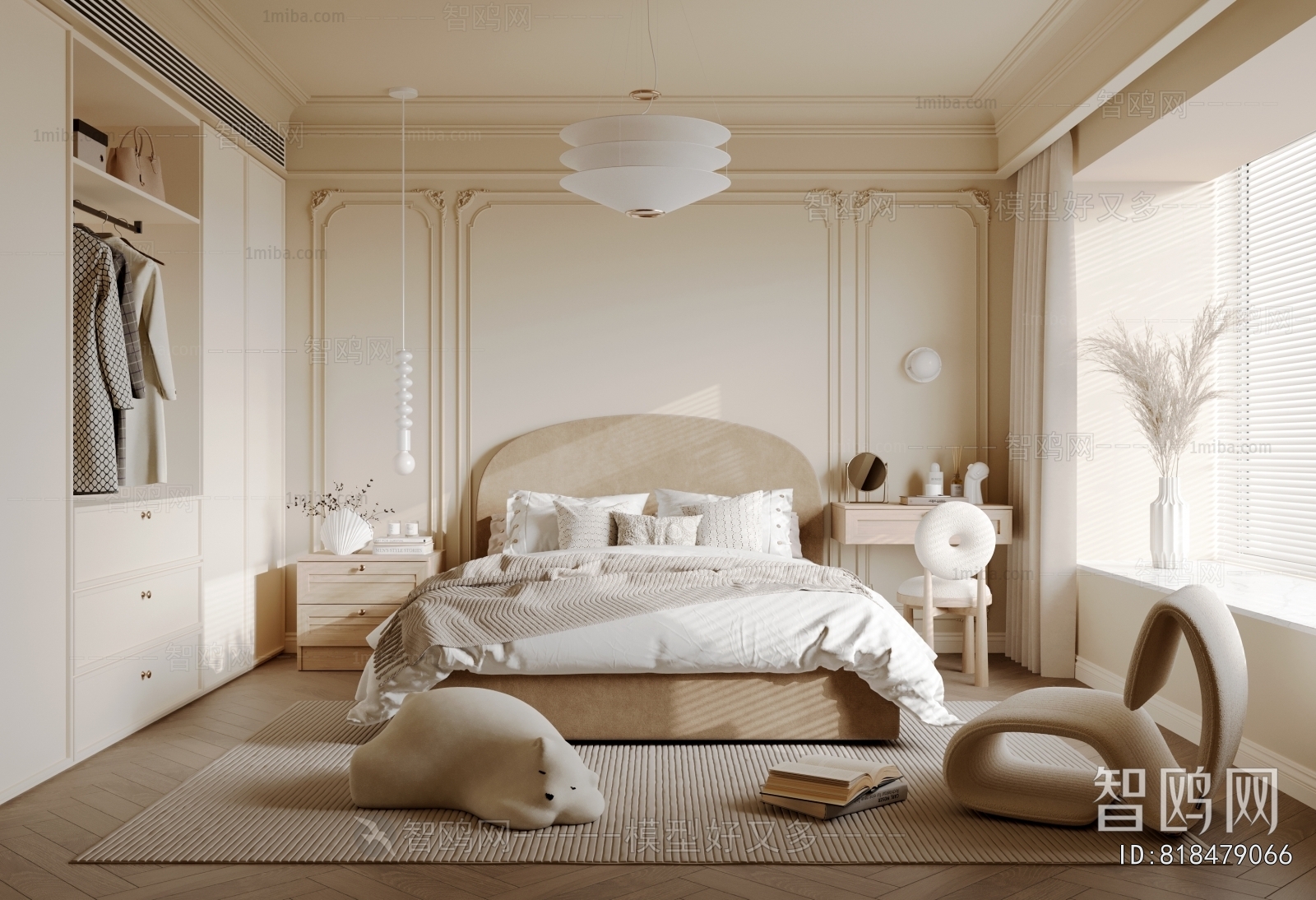 French Style Girl's Room Daughter's Room